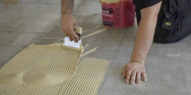 Parket lijmen op vloer